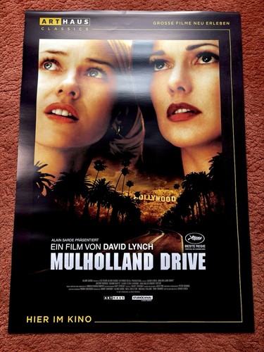 Mulholland drive kinoplakat - mulholland,
