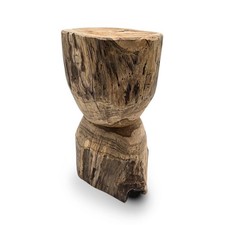 BLUMEN HOCKER | Teak Hocker