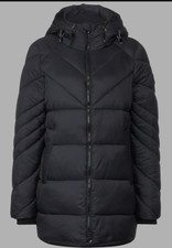 STREET ONE Kurzmantel Mantel Jacke Street One blau/gravity Kapuze  Gr.   42 NEU