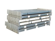 2x Dexion P90 Traverse Schwerlastregal Palettenregal Träger LW3100 H130 B50 mm