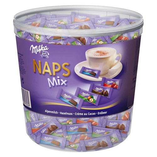 Milka naps mix schokoriegel - naps,
