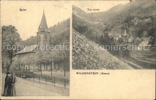 Wildenstein haut rhin - wildenstein, kirche
