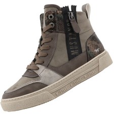Mustang Damen High Top Sneaker Stiefelette Grau 15M0212002-lava