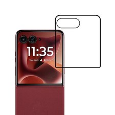 Für Motorola Razr 60 Ultra 3D 9H Curved Hart Glas Display Schutz Folie Schwarz