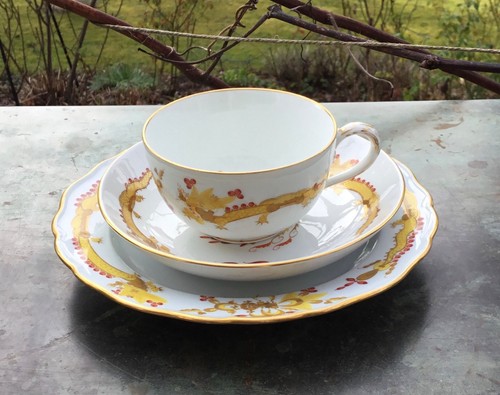 Meissen teegedeck gelber - teegedeck,