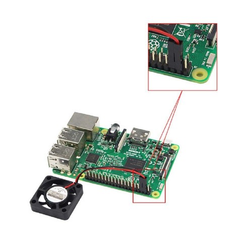 Lüfter für raspberry - lüfter, 4