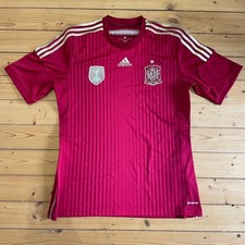 Adidas Spanien 2014 WM EURO Fußball Fußball Home Trikot Shirt Herren Gr.L
