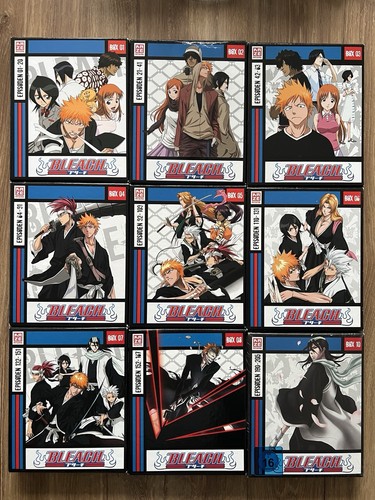Bleach boxen bluray - bleach,