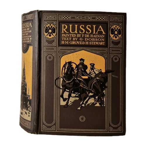 Russia haenan painted by - f.,