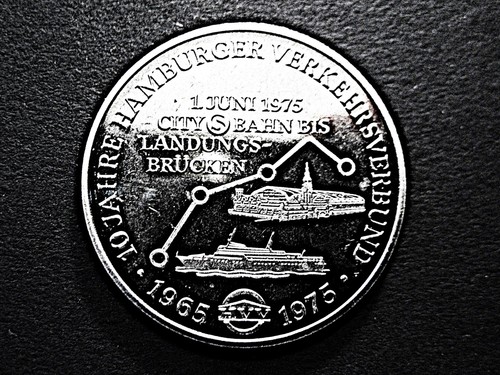 Medaille jahre hamburger - medaille,