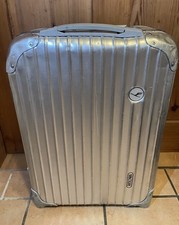 Rimowa Topas Lufthansa Cabin S  | Alu  | Pre LVMH | Made In Germany | used look