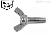 Flügelschrauben DIN 316 AF M3 M4 M5 M6 M8 M10 Edelstahl A2 V2A Flügelschraube