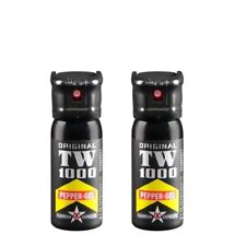 2x TW1000 Pfeffergel Tierabwehrspray Pfefferspray Pfeffer GEL 50ml  MHD 06/28