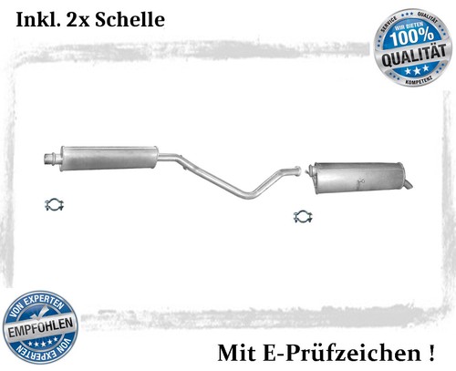 Auspuffanlage für peugeot - auspuffanlage, 307