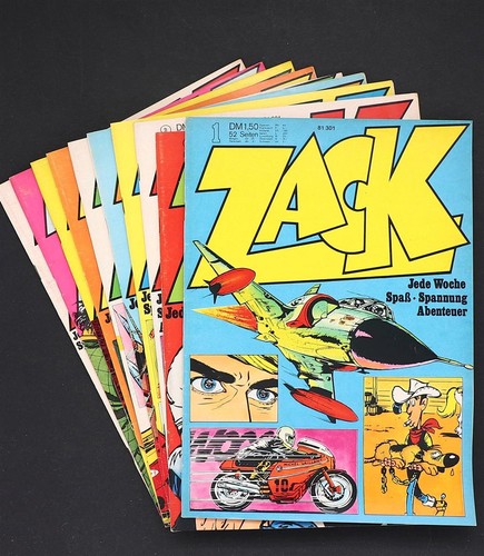 Zack jahrgang 1973 comic - zack, z1