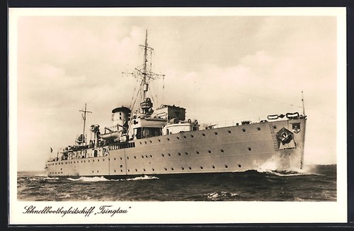 Schnellbootbegleitschiff - ak,