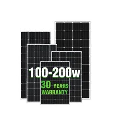 100W 120W 150W 200W Solarmodul Solarpanel 12V MONO Solaranlage PV Wohnmobil DE