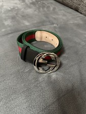 Gucci Gürtel ORIGINAL 411924 H917N Belt GG Schnalle