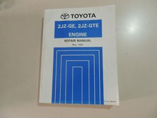 Engine Work shop repair manual Toyota SUPRA JZA80  Motor Werkstatthandbuch