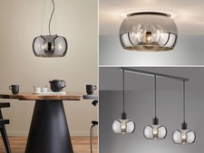 Rauchglas Hängeleuchten im