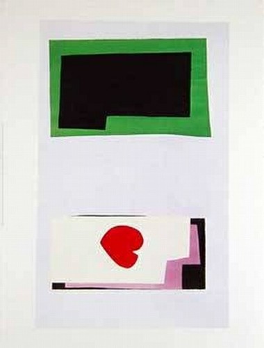 Matisse coeur poster 80 - poster, x