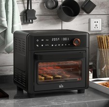 Air Fryer Mini Umluft Elektro Backofen Doppelfunktion 13L 1200W