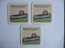 3 Bierdeckel von der Brauerei