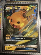 Pokémon Raichu GX SM213 Black