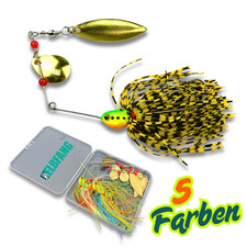Spinnerbait Set 5 Stück mit