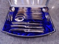 Elegantes Silberbesteck Wenz