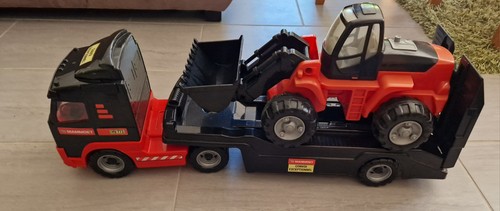 Lkw tieflader und radlader - lkw-tieflader,