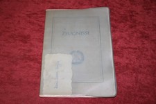 Schulzeugnis DDR  1957