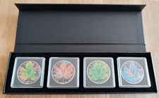 4 x 1 UNZE 999 SILBER - MAPLE
