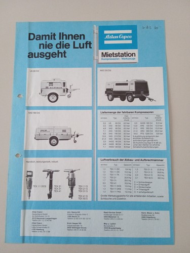Atlas copco damit ihnen nie - atlas,