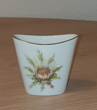 Plankenhammer Floss Bavaria 1930-1940 kleine Vase Silberdistel Berchtesgaden
