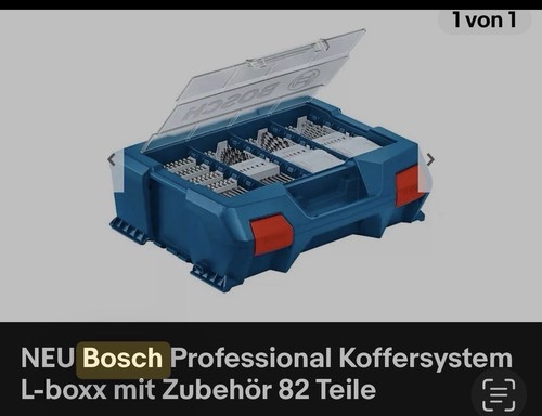 Neu bosch professional boxx - neu, l-boxx