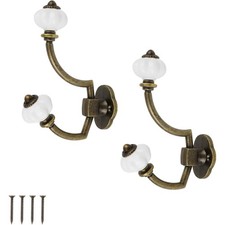 2 Stück Retro Kleiderhaken