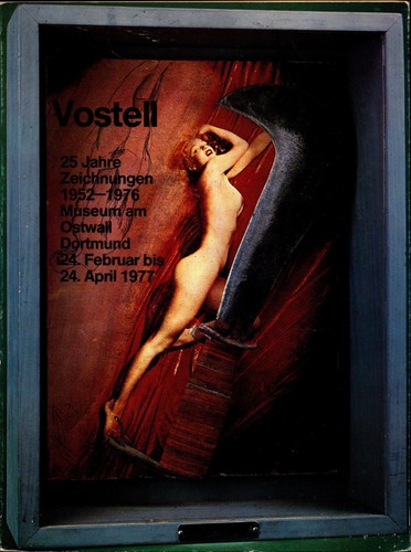 Wolf vostell zeichnungen - wolf,