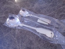 Villeroy & Boch MONTCLAIR Vorleger Sahnelöffel + Zuckerlöffel Silber 120er OVP