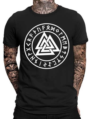 Valknut shirt fun - shirt, odin