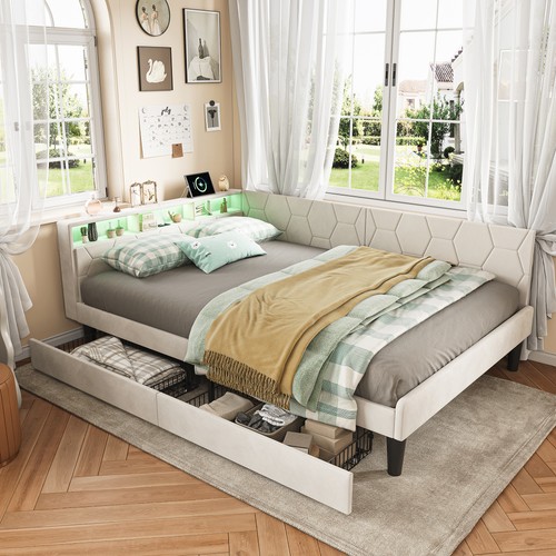 Polsterbett schlafsofa - polsterbett,