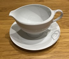 Hutschenreuther Saucier 2-tlg. Chloe’ Fleuron Burgund wie ***NEU***! TOP!