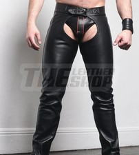 Leder party chaps - chaps, bondage