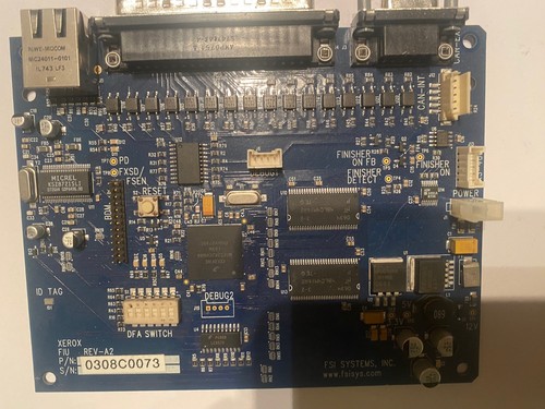 Xerox finisher interface - finisher, unit