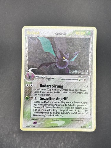 Crobat 113 holo - crobat, delta