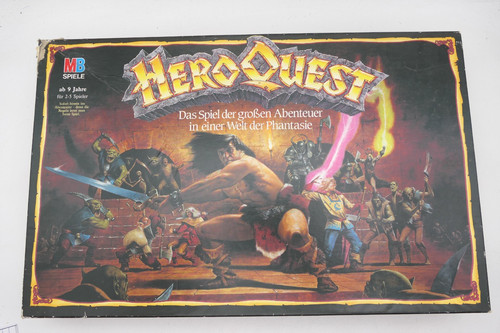Heroquest spiele 1989 - mb,