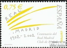 Spanien 3724 (kompl.Ausg.) postfrisch 2002 Fußballclub Real Madrid