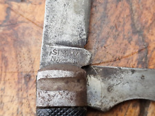 Vintage 40er Simav Napoli WWII Taschenmesser Marine  Seemannsmesser WK2