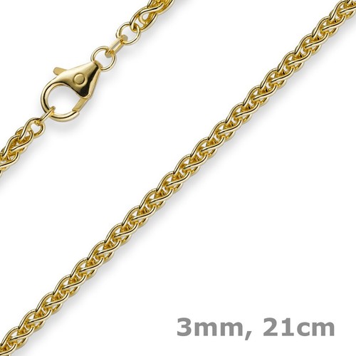 3mm armband armkette zopfkette - 3mm,
