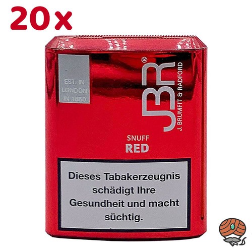 Jbr red snuff schnupftabak - jbr,